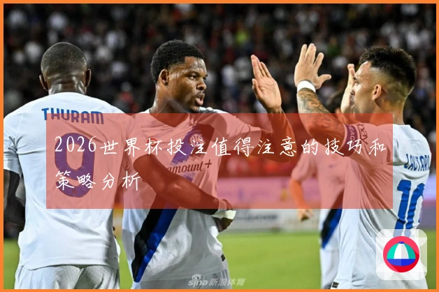 2026世界杯投注值得注意的技巧和策略分析