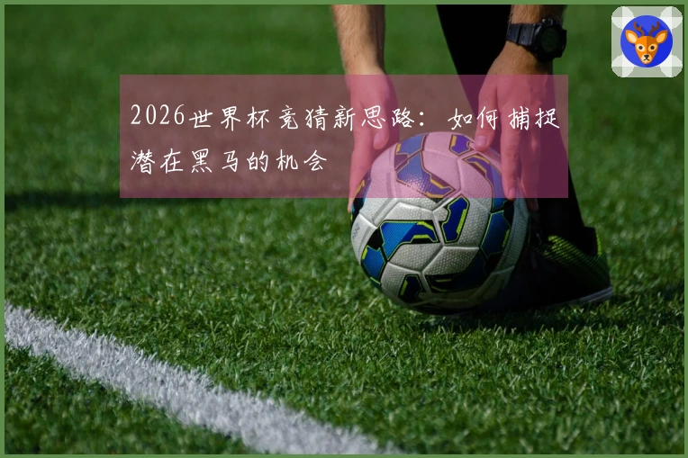 2026世界杯竞猜新思路：如何捕捉潜在黑马的机会