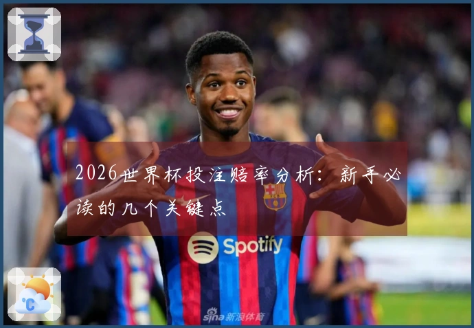 2026世界杯投注赔率分析：新手必读的几个关键点
